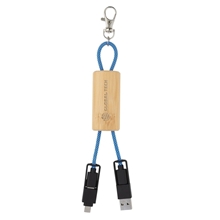 Bamboo Concealer Cable Key Tag