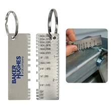Weld Ruler Keychain