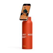 RINGO Pro Water Bottle with Magnetic Booster Ring - 24 Oz Orange