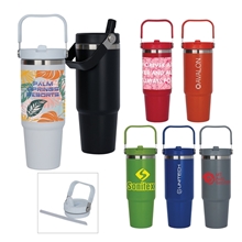 Nexo 30 oz Recycled Double Wall Steel Travel Tumbler