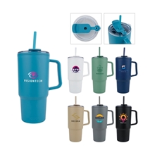 iCOOL(R) Ouray 30 oz Double Wall Polypropylene Travel Tumbler