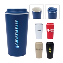 Kenzie 16 oz Double Wall Recycled Polypropylene Coffee Tumbler
