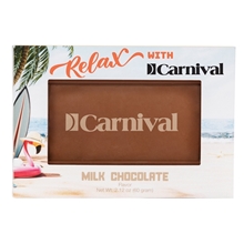 Rectangle Etched Milk Chocolate Bar - Window Box