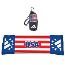 Cooling Towel in Mesh Pouch with Carabiner