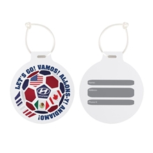 Soccer Luggage Tag