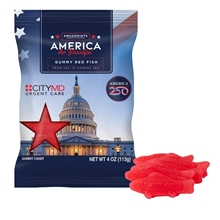 America 250- 4 oz Digibag - Gummy Red Fish