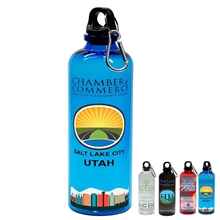 TRAILCLIP 20 Oz Recycled RPET Carabiner Bottle