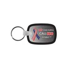 Rounded Rectangle Key Tag