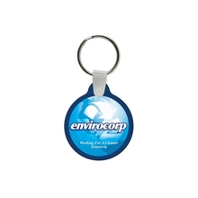 Circle Key Tag W / Tab