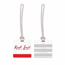 Square Luggage Tag