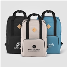 Majesty 300D rPET 15 inch Laptop Adjustable Strap Backpack - 16L
