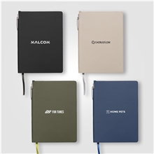 Malm Recycled PU Extended Pen Loop Journal Pen Set - A5