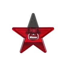 Recycled PS Star Shape Magnetic Memo Clip