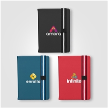 Newport Recycled Chevron Refillable Journal - A5