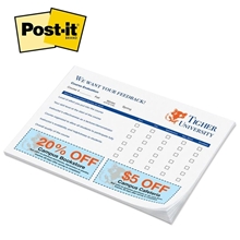 Post - it(R) Custom Printed Notes Full Color Program, 50- sheets
