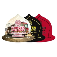 Fire Helmet Vinyl Jar Opener