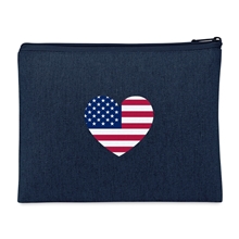 Recycled Cotton Zippered Pouch - AWARE(TM)