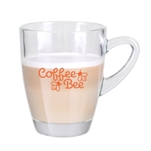 11 oz Glass Bistro Mug