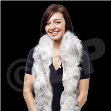 White Feather Boa