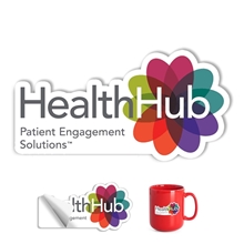 CUSTOMCUT Full Color Removable 6 Mil Kiss - Cut Stickers (up to 4 sq. in.)