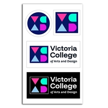 CUSTOMCUT 3 x 5 Full Color Removeable Kiss - Cut Sticker Sheet 6 Mil