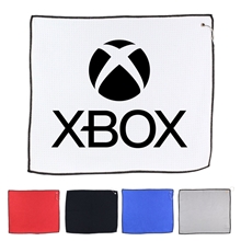15 X 18 RPET Waffle Golf Towel With Hook Grommet