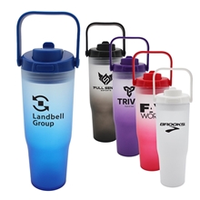 Halcyon(R) 30 oz Recycled Ombre Tumbler with Carrying Handle