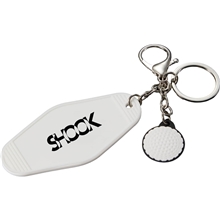Golf Motel Keychain