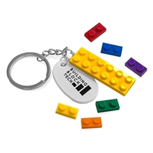 Building Block Key Chain