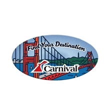 Tag Buddy 4 x 2 Oval All - Purpose Sticker