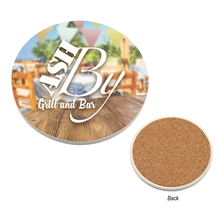 Full Color Round Absorbent Coaster