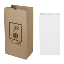 8 SOS Kraft Paper Bag - 6.12 x 12.43