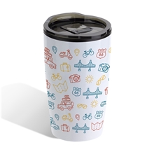 Optima 14 oz Stainless Steel / Polypropylene Tumbler - Travel