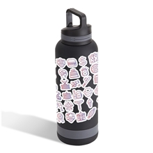 Trenton 25 oz Vacuum Insulated Stainless Steel Bottle - Patriotic