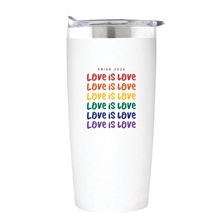 Wolverine 20 oz Tumbler Powder Coated And Copper Lining - Pride