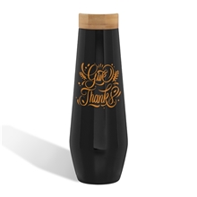 16.9 oz h2go echo - Black - Thanksgiving