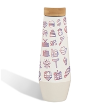 16.9 oz h2go echo - Wallflower - Patriotic