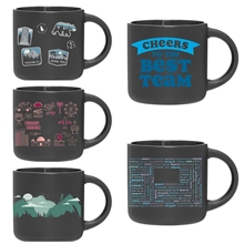 14 oz Minolo Mug - Matte Black - Black - Los Angeles