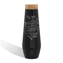 16.9 oz h2go echo - Black - Teacher