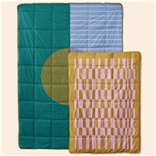 Soft Block Large Blanket