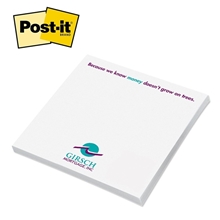 Post - it(R) Custom Printed Notes 4 X 4 , 50 Sheets