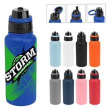 32 oz Full Color Pop Sip Chug Recycled Stainless Steel Bottle