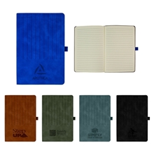 Engraved Striped Watermark Notebook