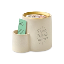 Modern Sprout(R) Ember Earth Candle + Planter