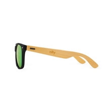 CapeShades Recycled Bamboo Sunglasses Black Frame