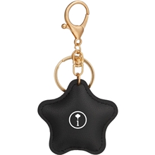 Star Leather Keychain
