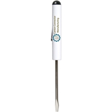Pocket Screwdriver 1/8 Flat Tip Blade + Button Top FC
