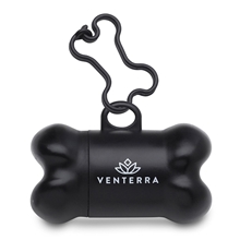 Bone Shaped Pet Bag Dispenser - 1 Color Imprint