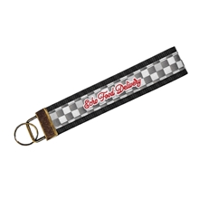5 Sublimated Key Strap with Antique Bronze - Colored Hardware