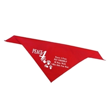 Cotton Collar Pet Bandana - Large